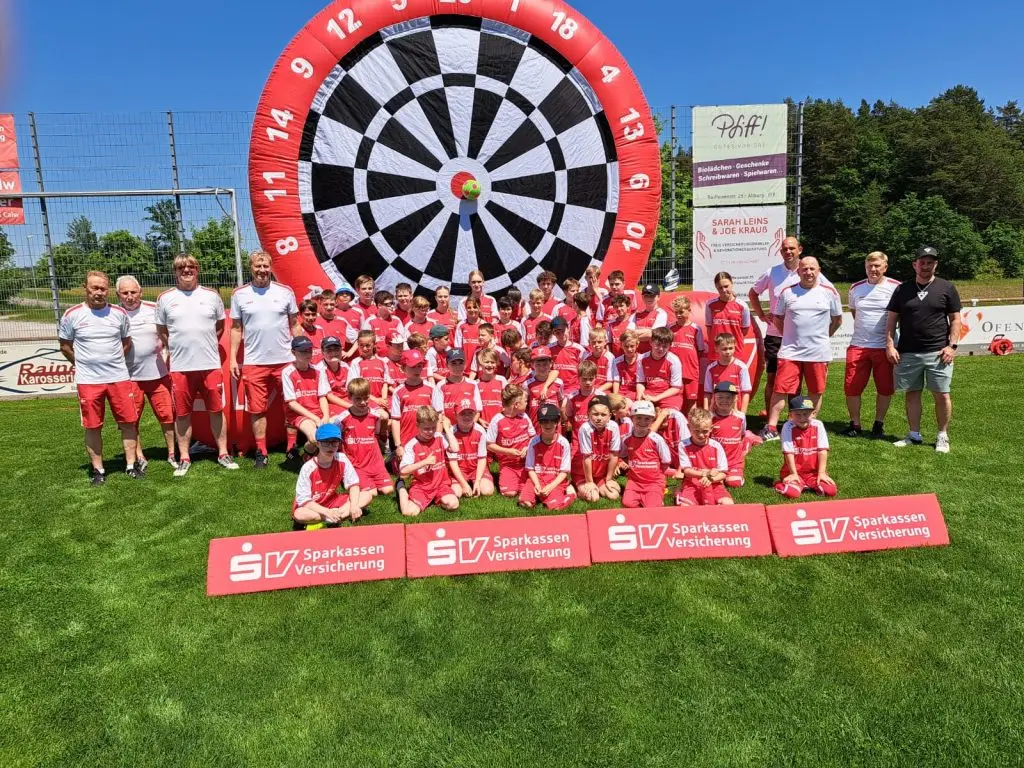 Gruppenbild SV Fußballcamp